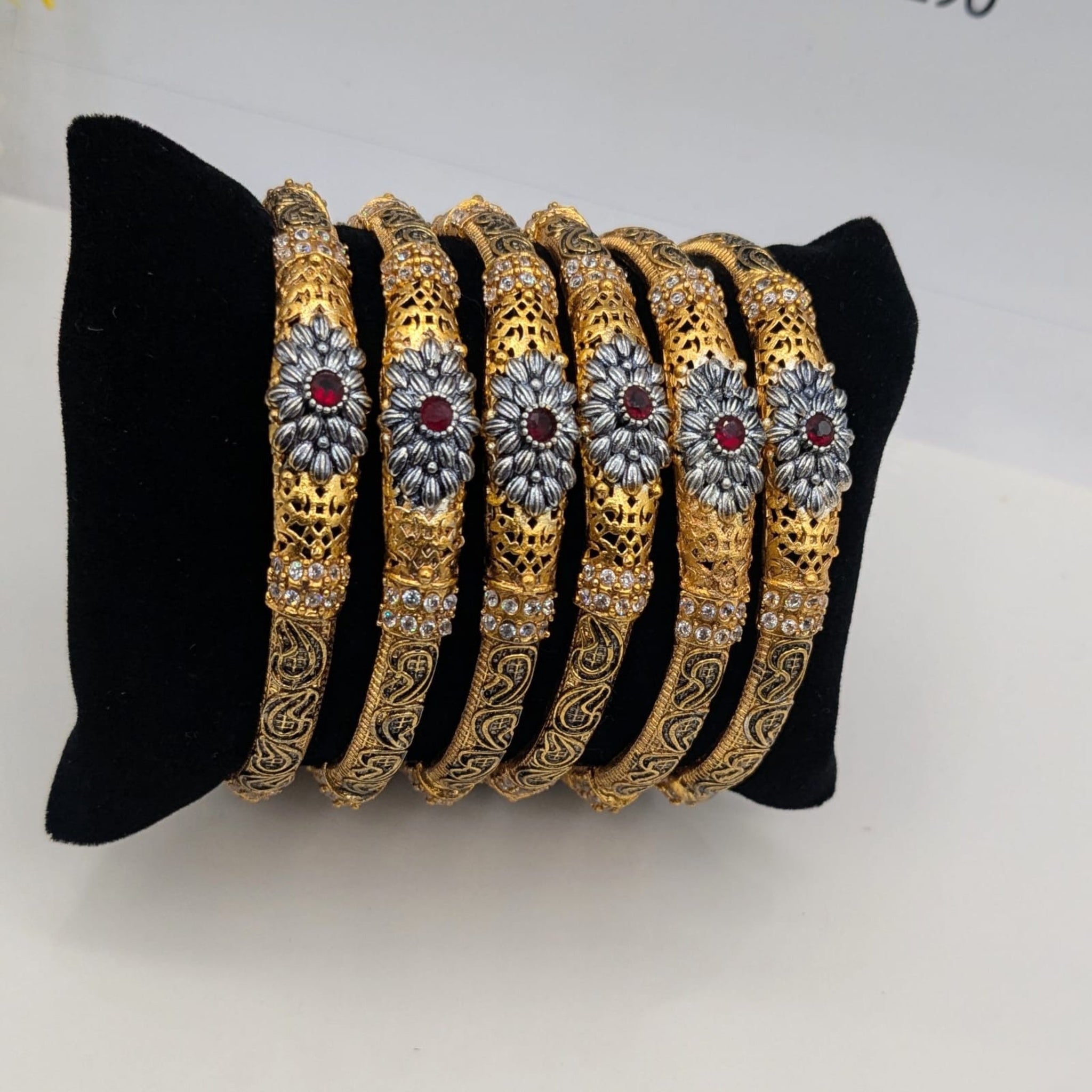 Antique Fine 6 Pc Bangles (FSB90)