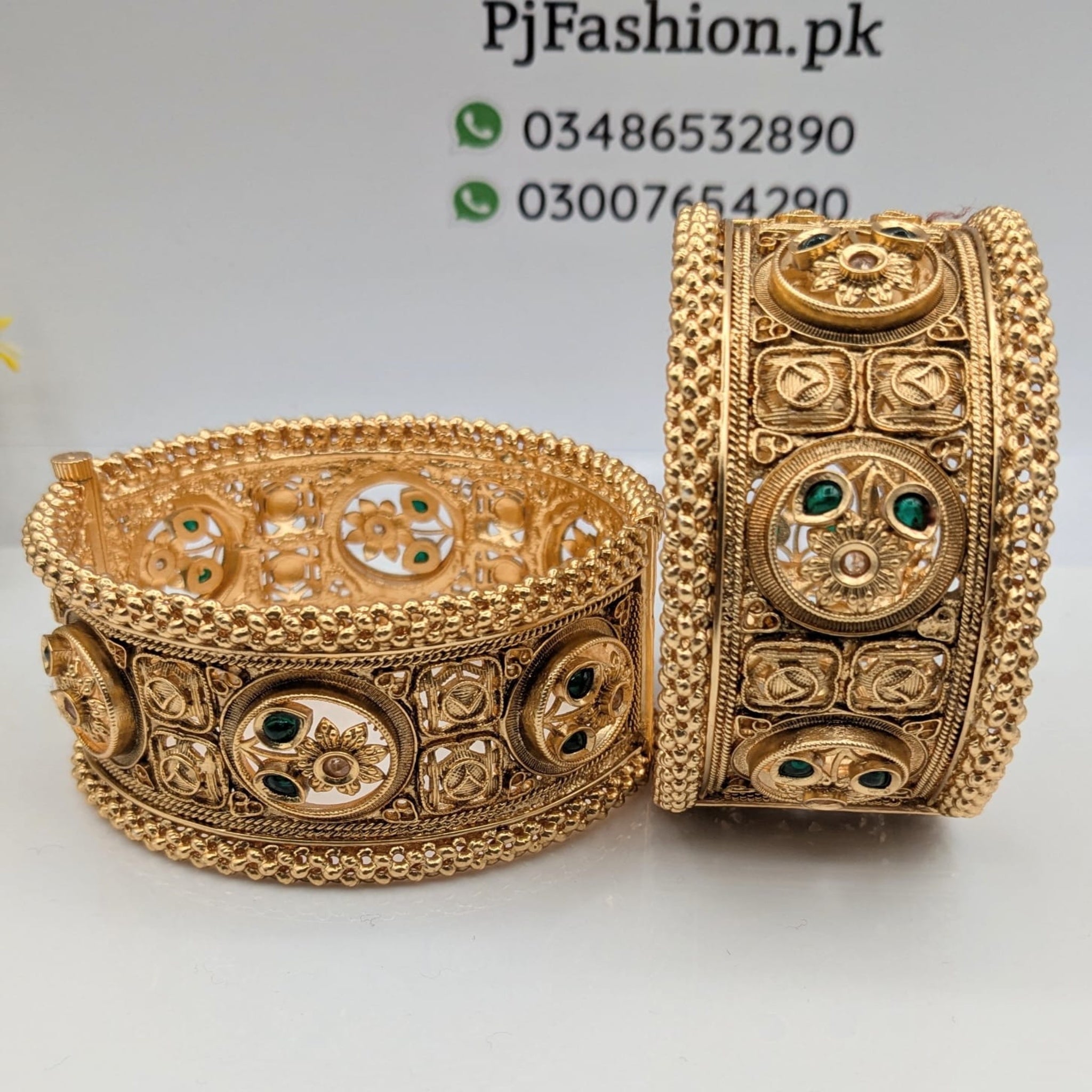 Rajwari 2 Pc Openable Kara (FSKB139)