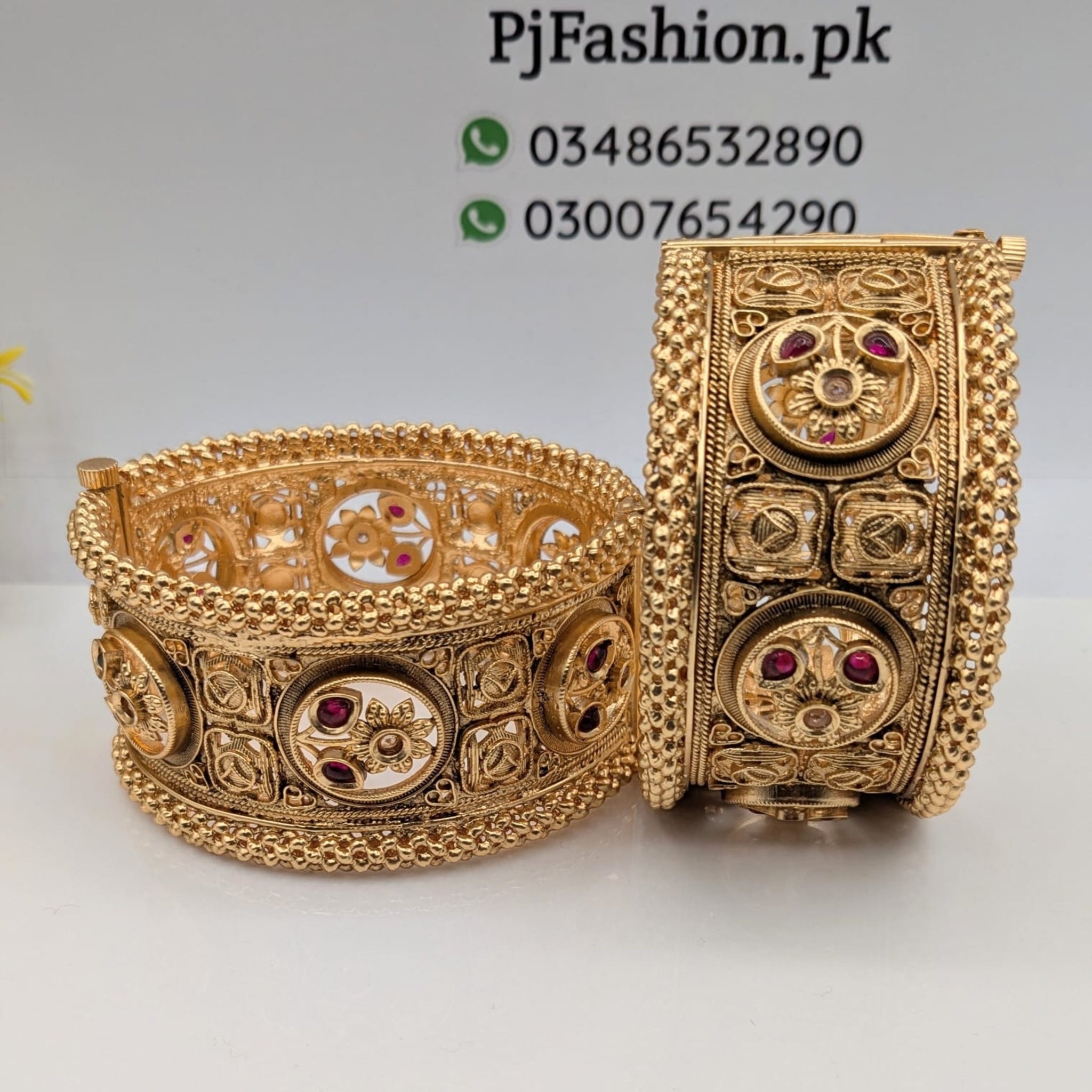 Rajwari 2 Pc Openable Kara (FSKB139)