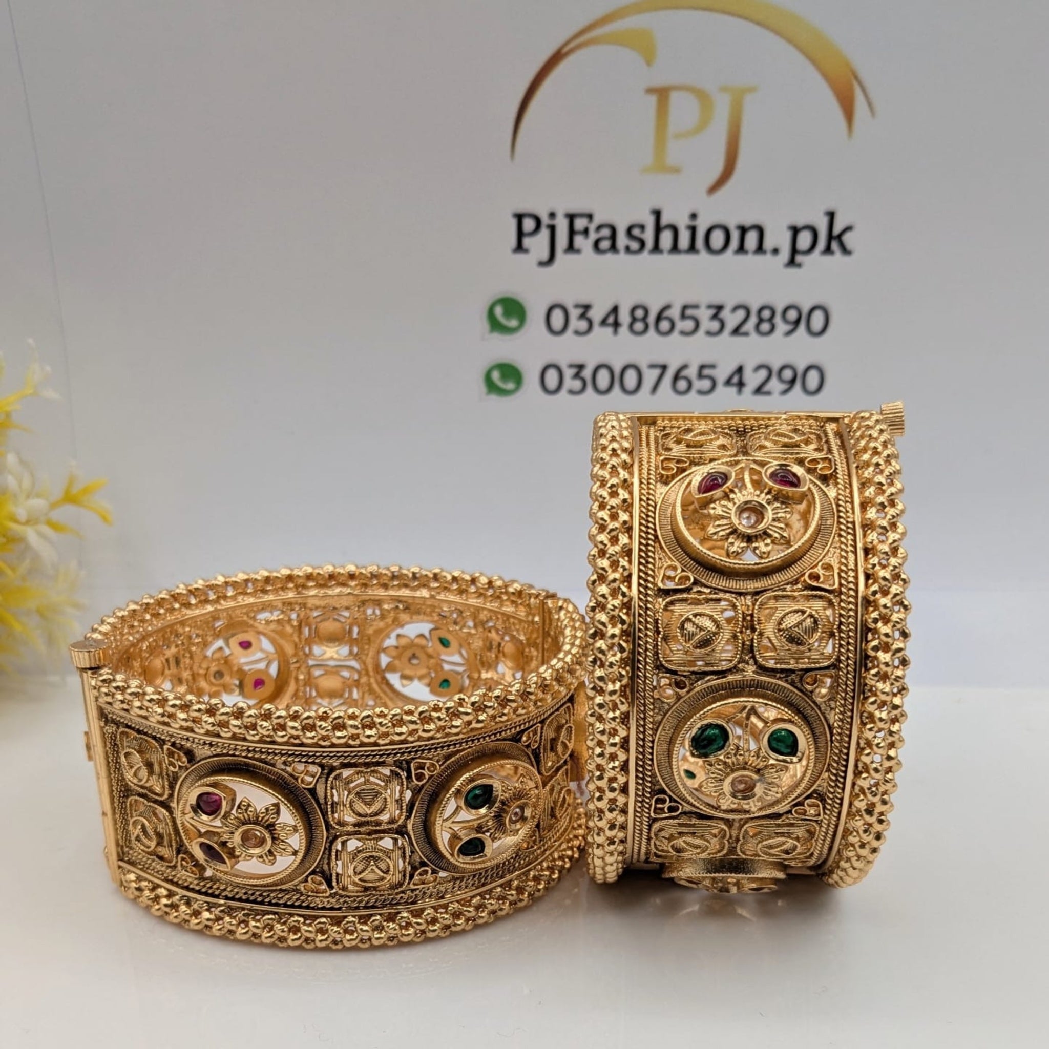 Rajwari 2 Pc Openable Kara (FSKB139)