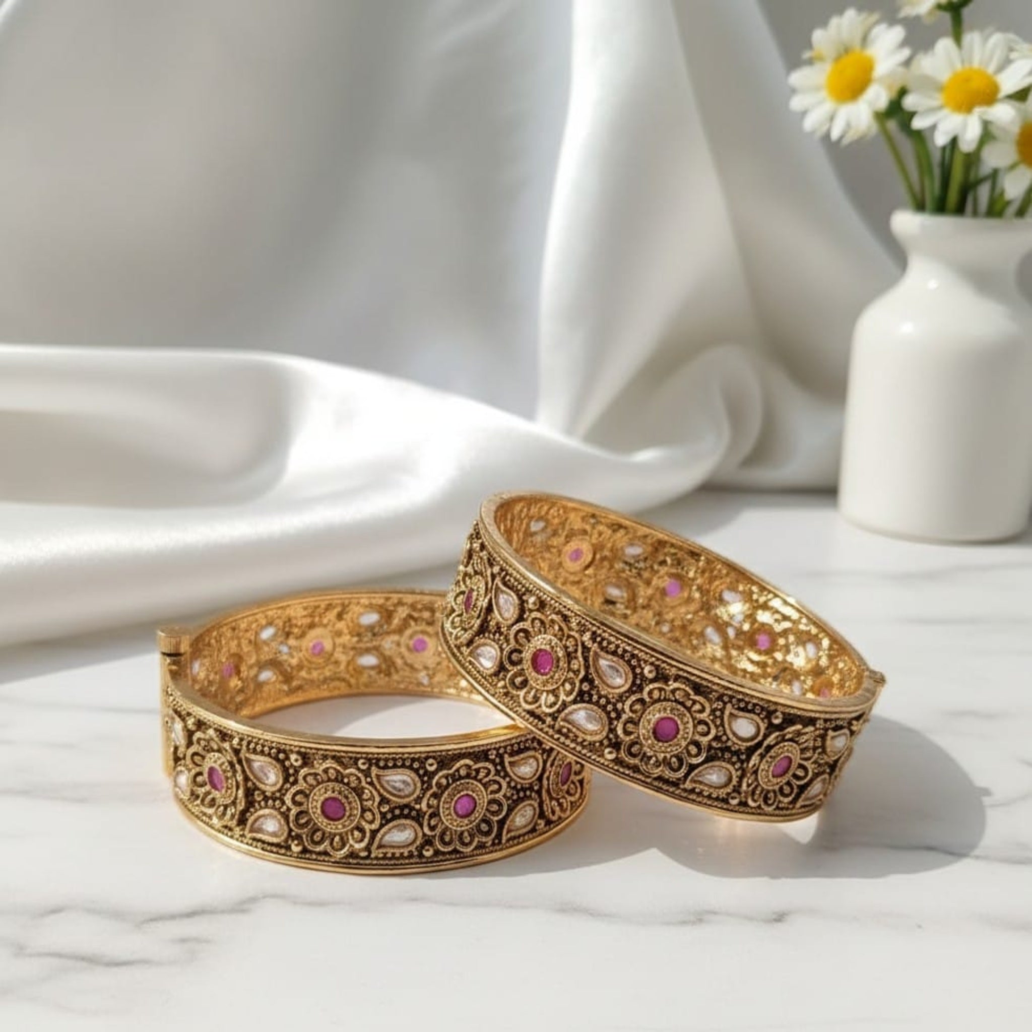 Rajwari Delicate Kara Bangles (FSKB142)