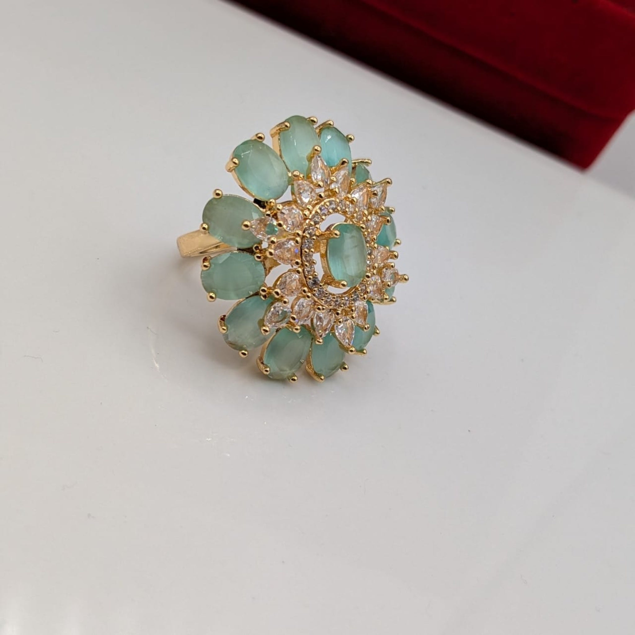 Mint Elegant AD Ring (FSR125)
