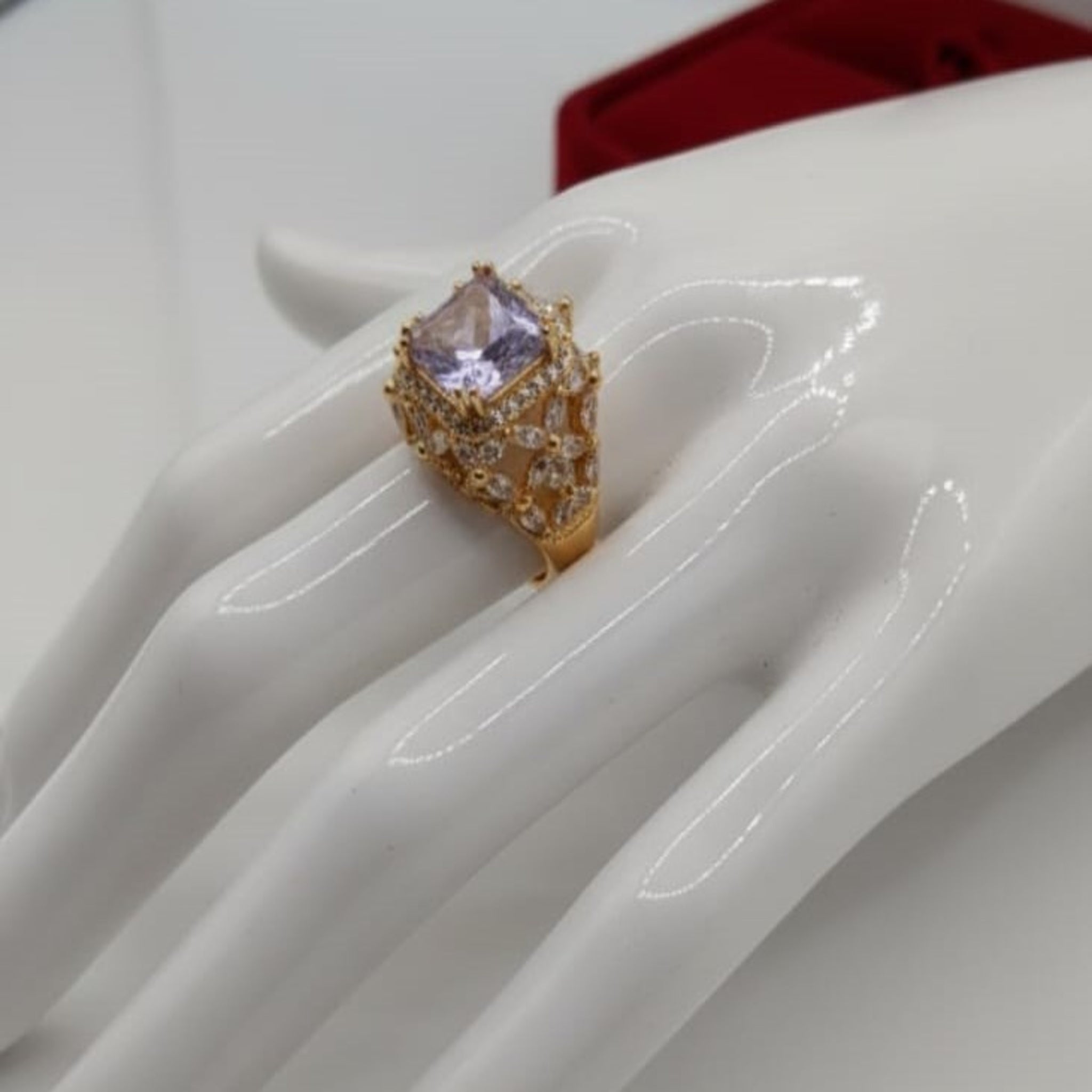 Egyptian Karrat Stone Ring (FSR128)