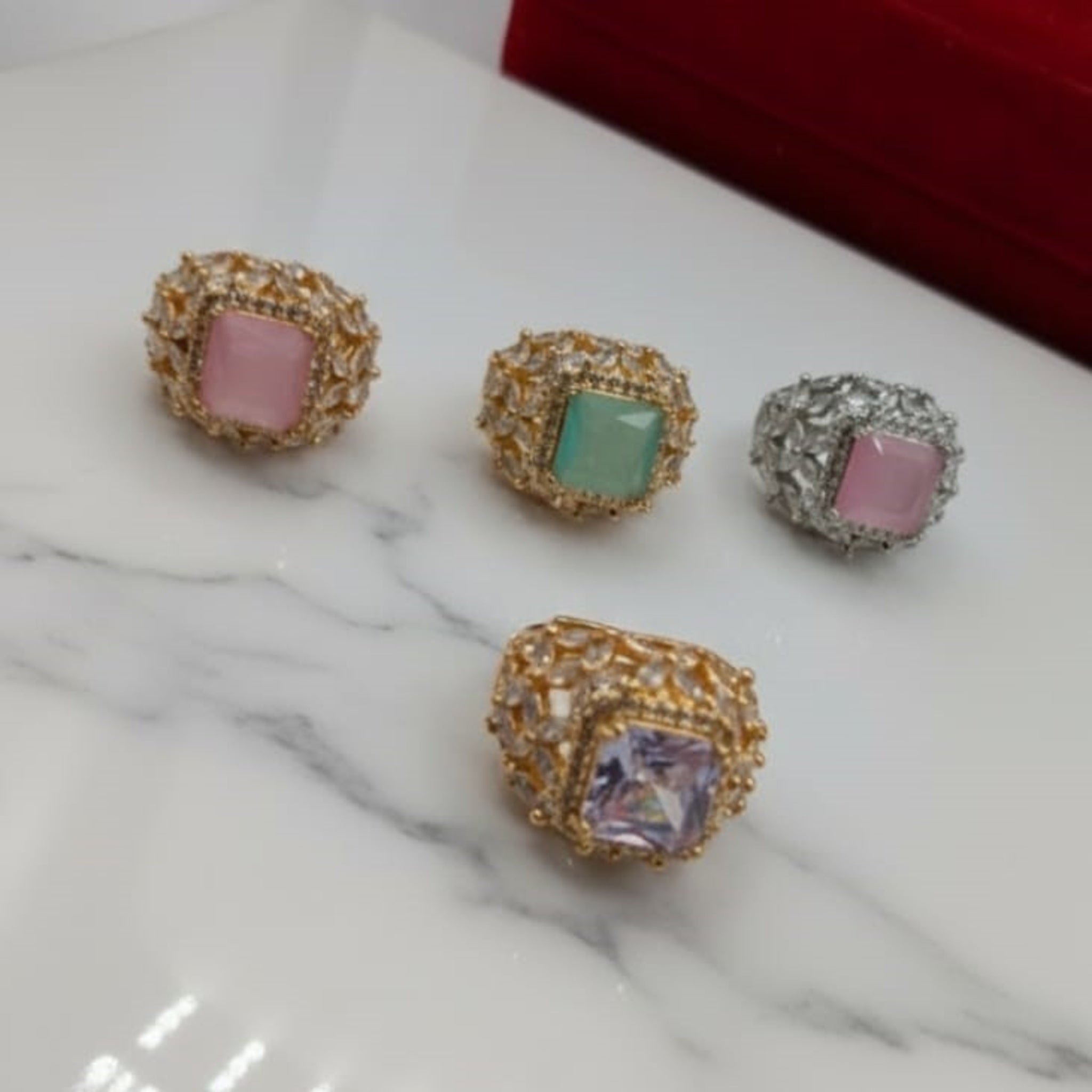 Egyptian Karrat Stone Ring (FSR128)