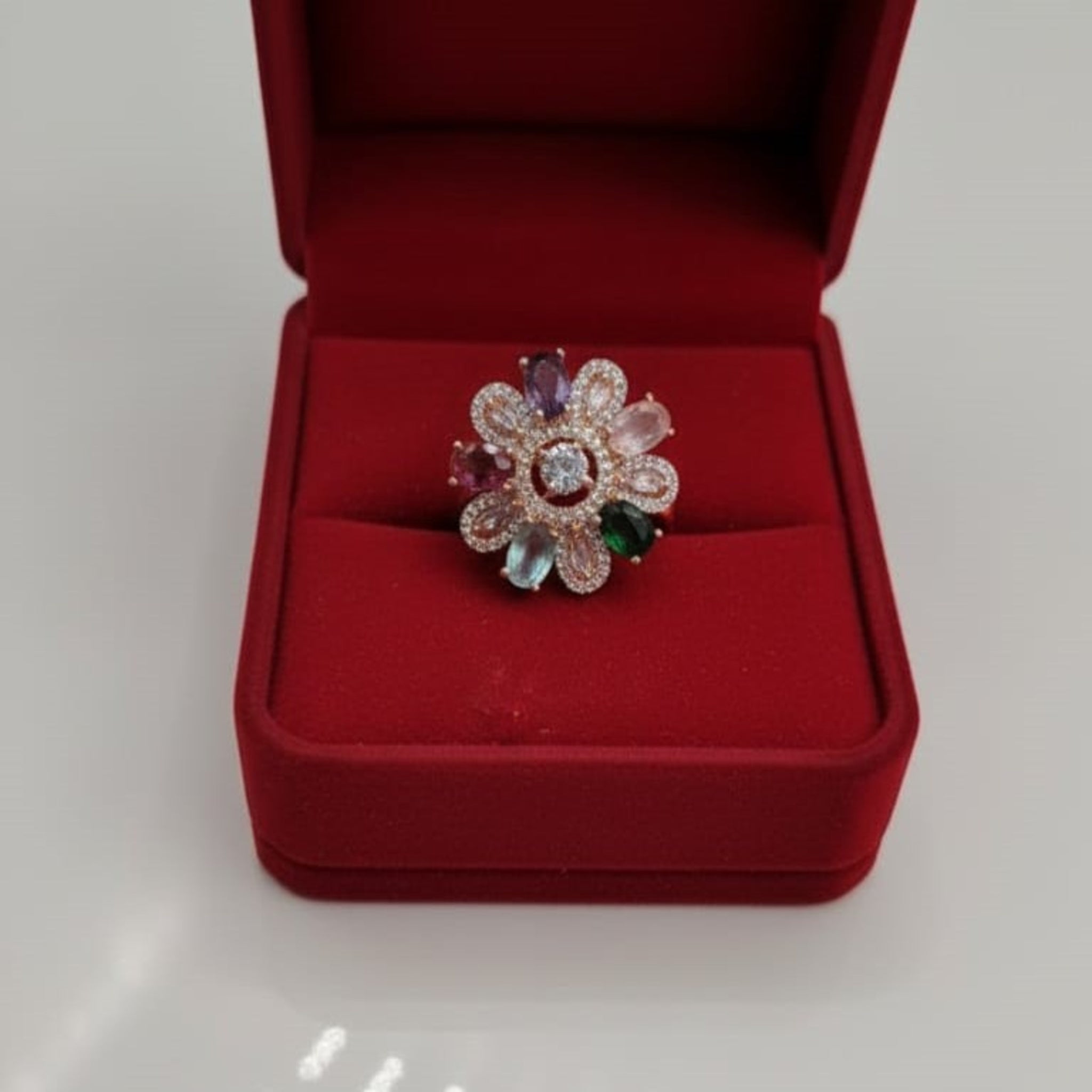 Fancy AD Zircon Ring (FSR133)