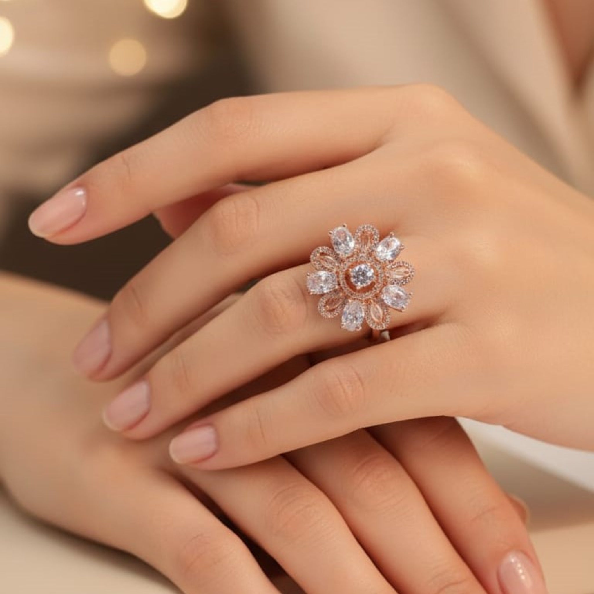 Fancy AD Zircon Ring (FSR133)