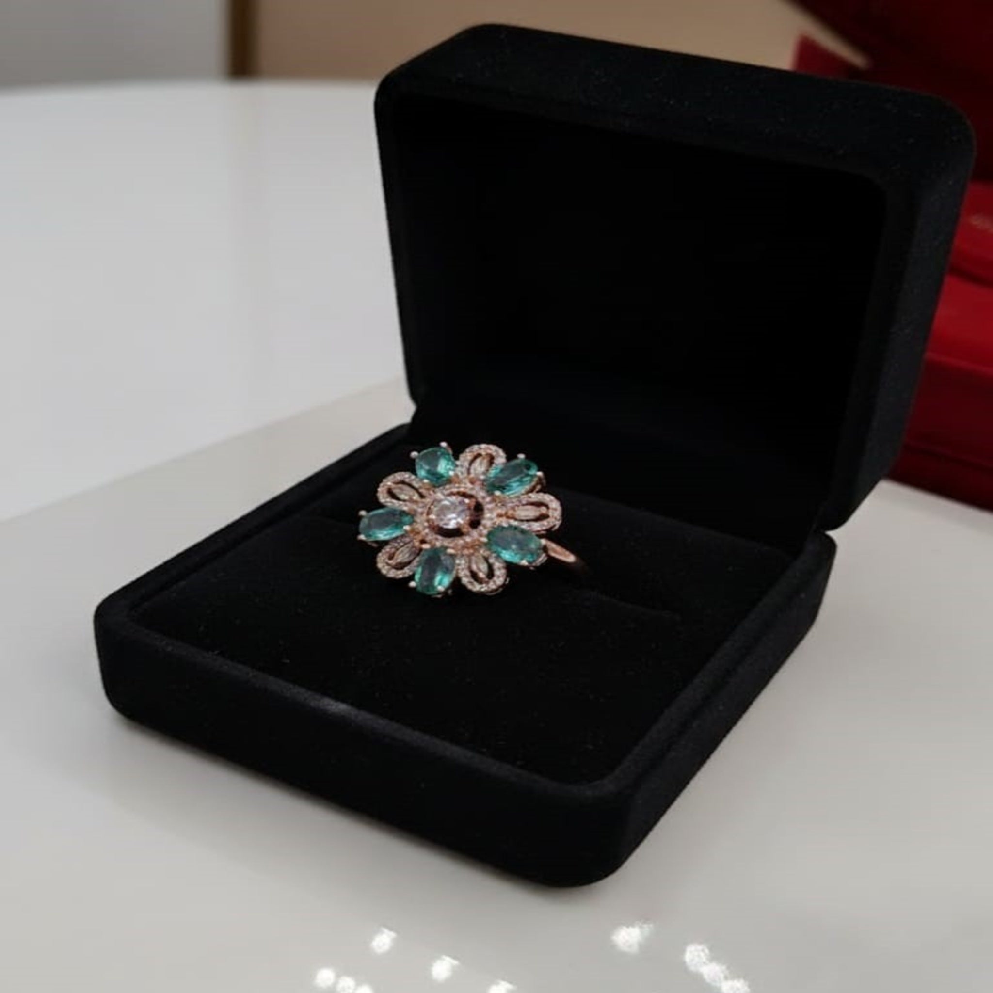 Fancy AD Zircon Ring (FSR133)