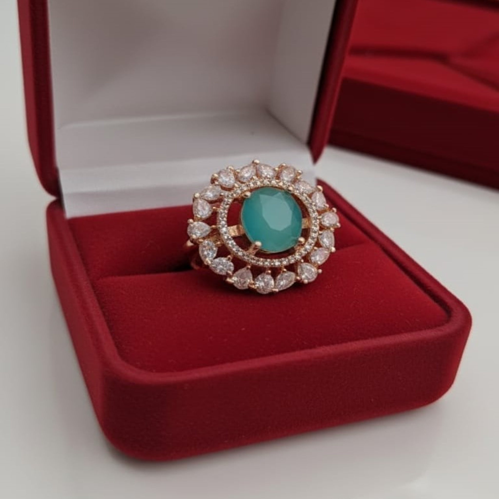 Beautiful AD Zircon Ring (FSR136)