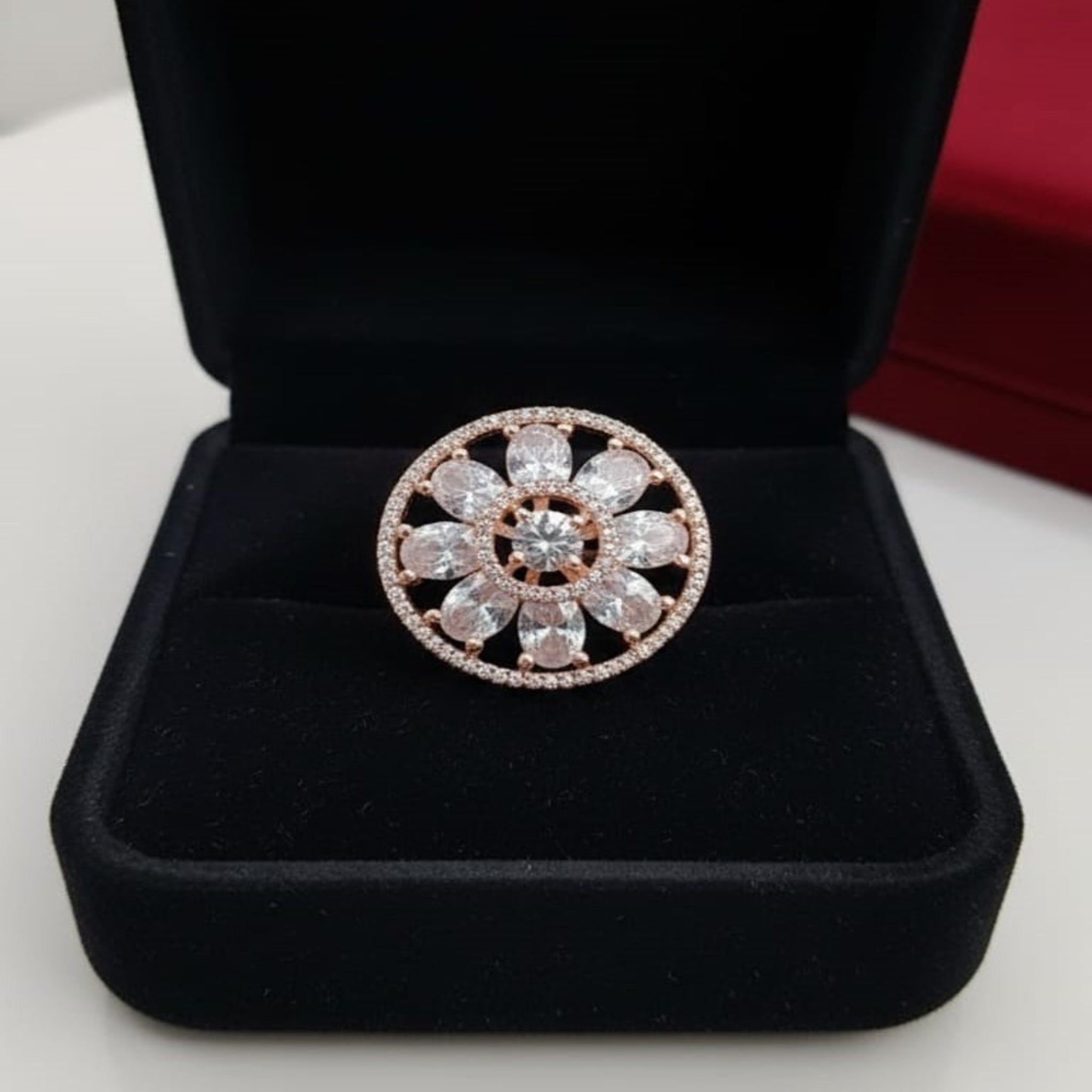 Stylish Dial AD Ring (FSR137)