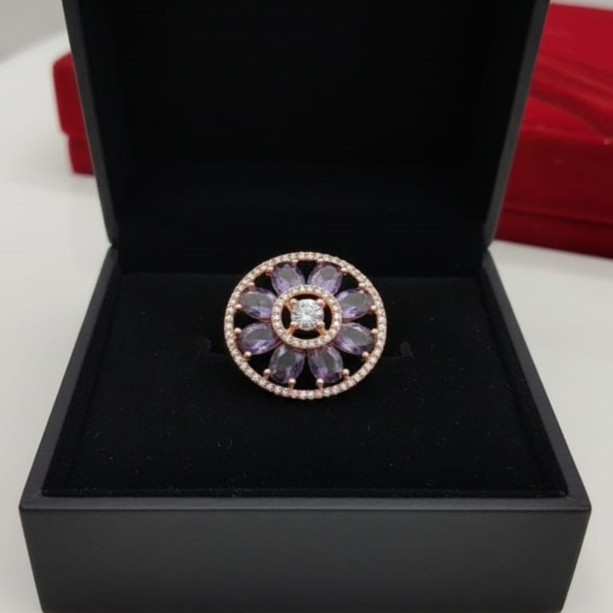 Stylish Dial AD Ring (FSR137)