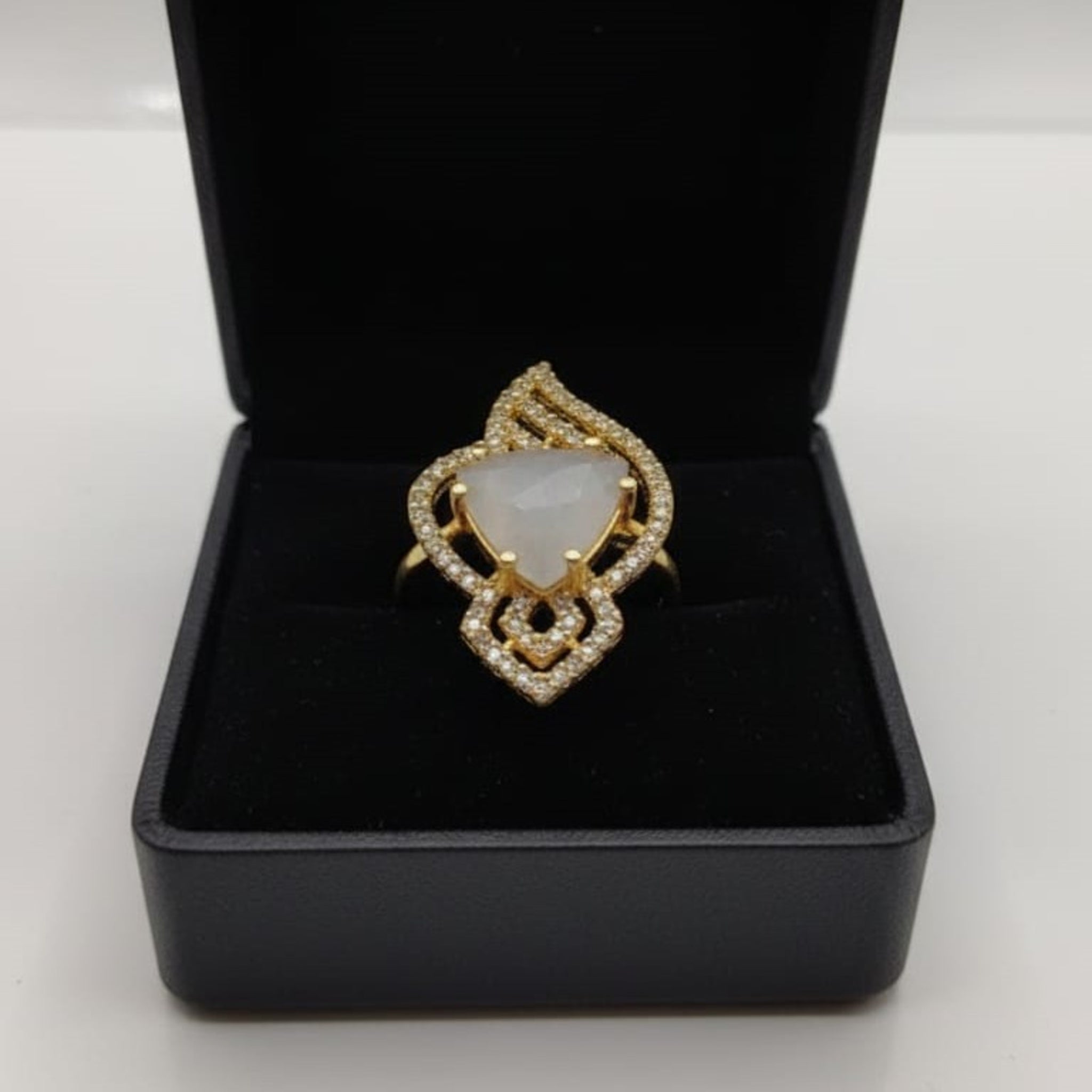 Beautiful AD Zircon Ring (FSR139)