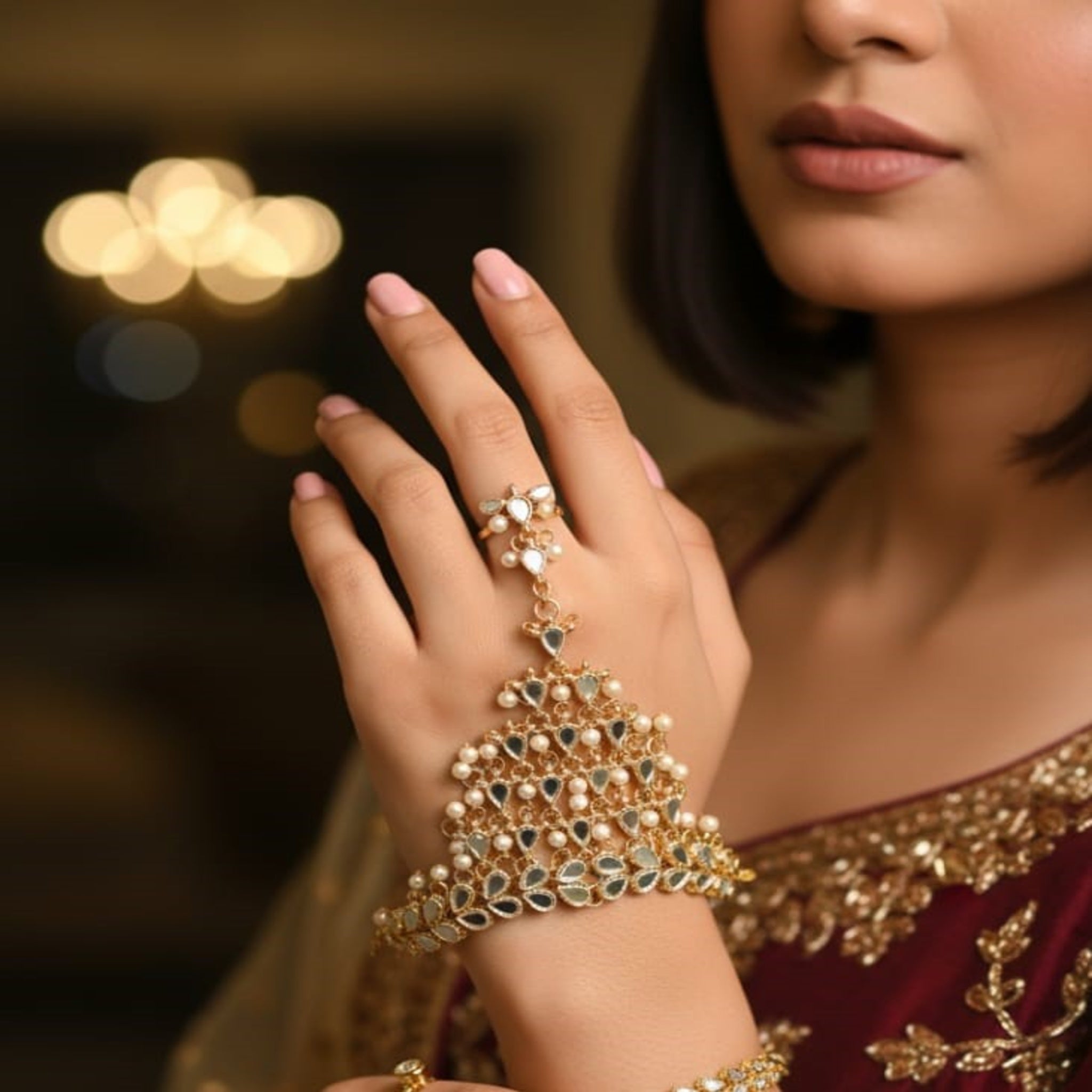 Ring Bracelet Zircon (Angla)