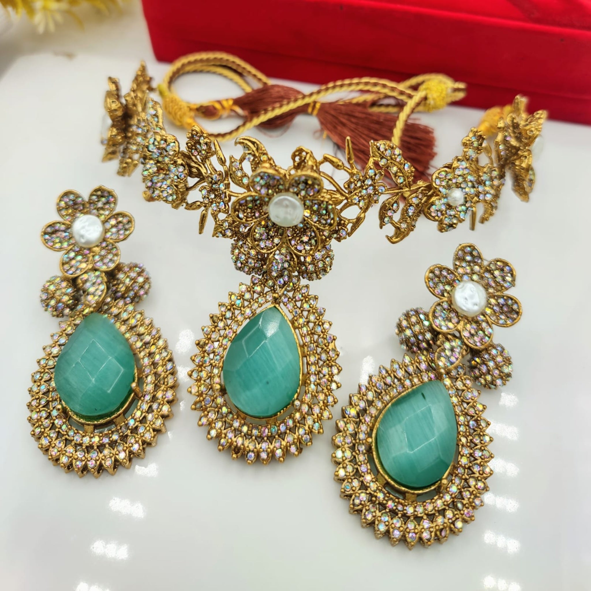 Turkish Trendy Necklace Set (FDN140)