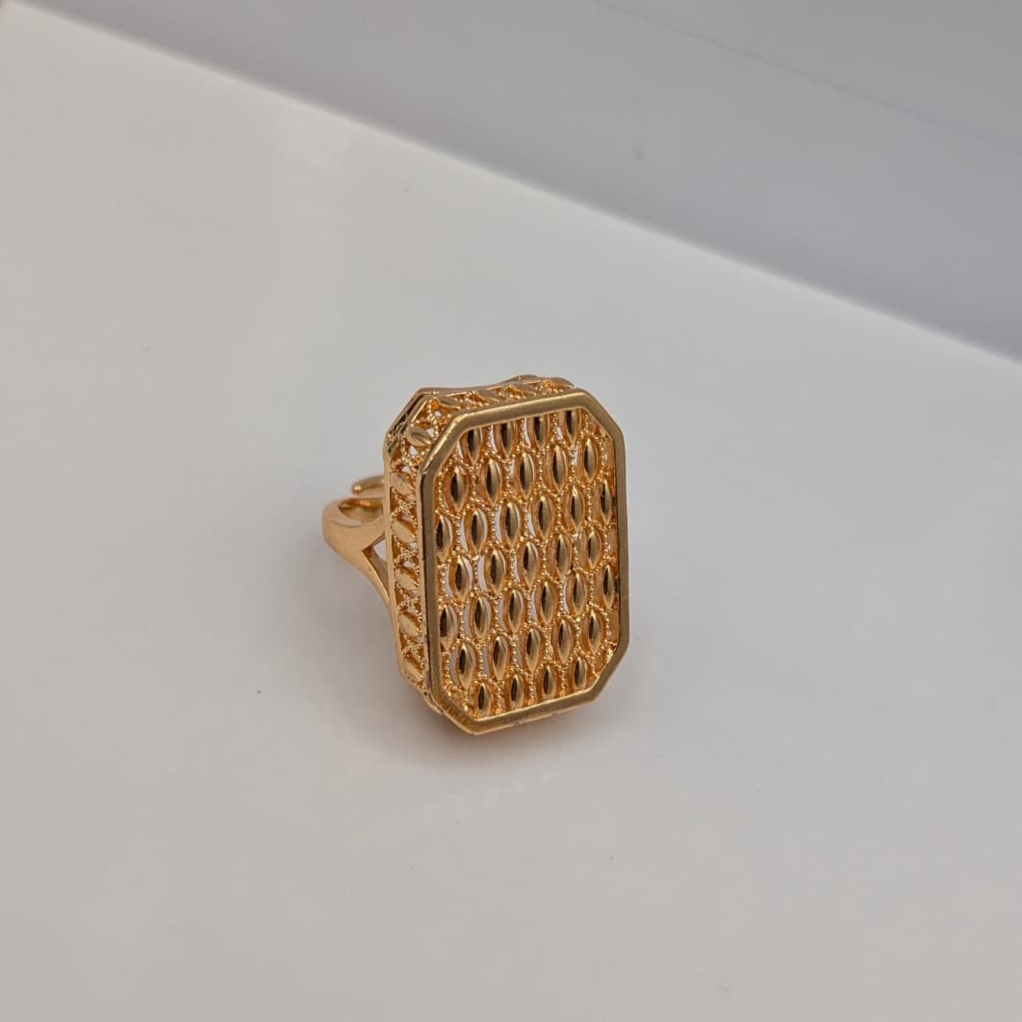 Fancy Golden Beautiful Ring (FSR144)