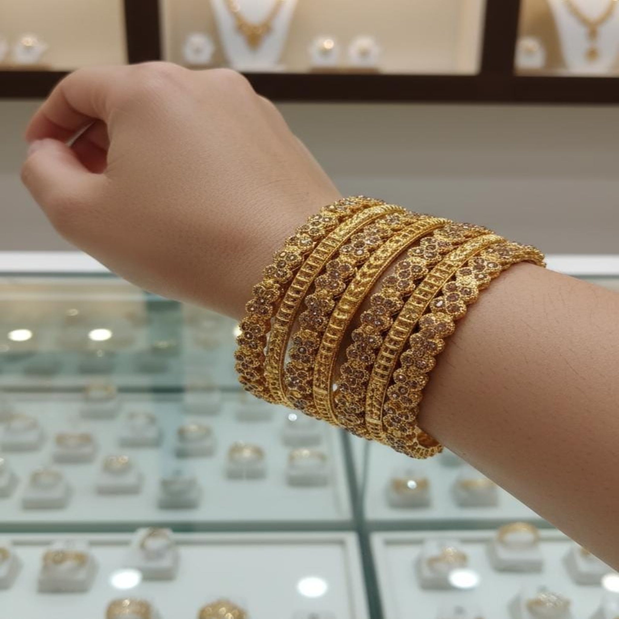 7 Pc Elegant Bangles Set (FSB97)