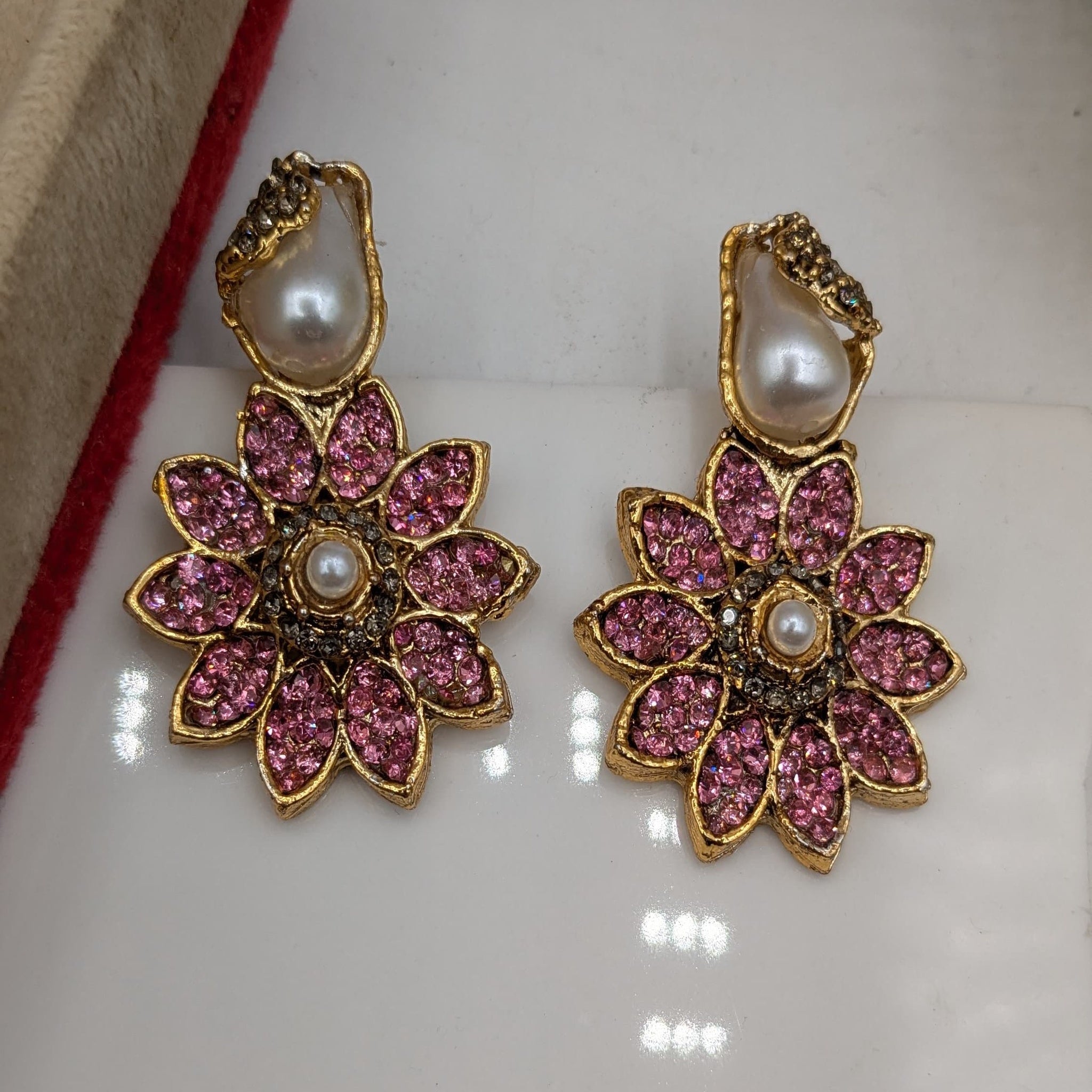 Flower Style Turkish Ear Rings (FSE175)