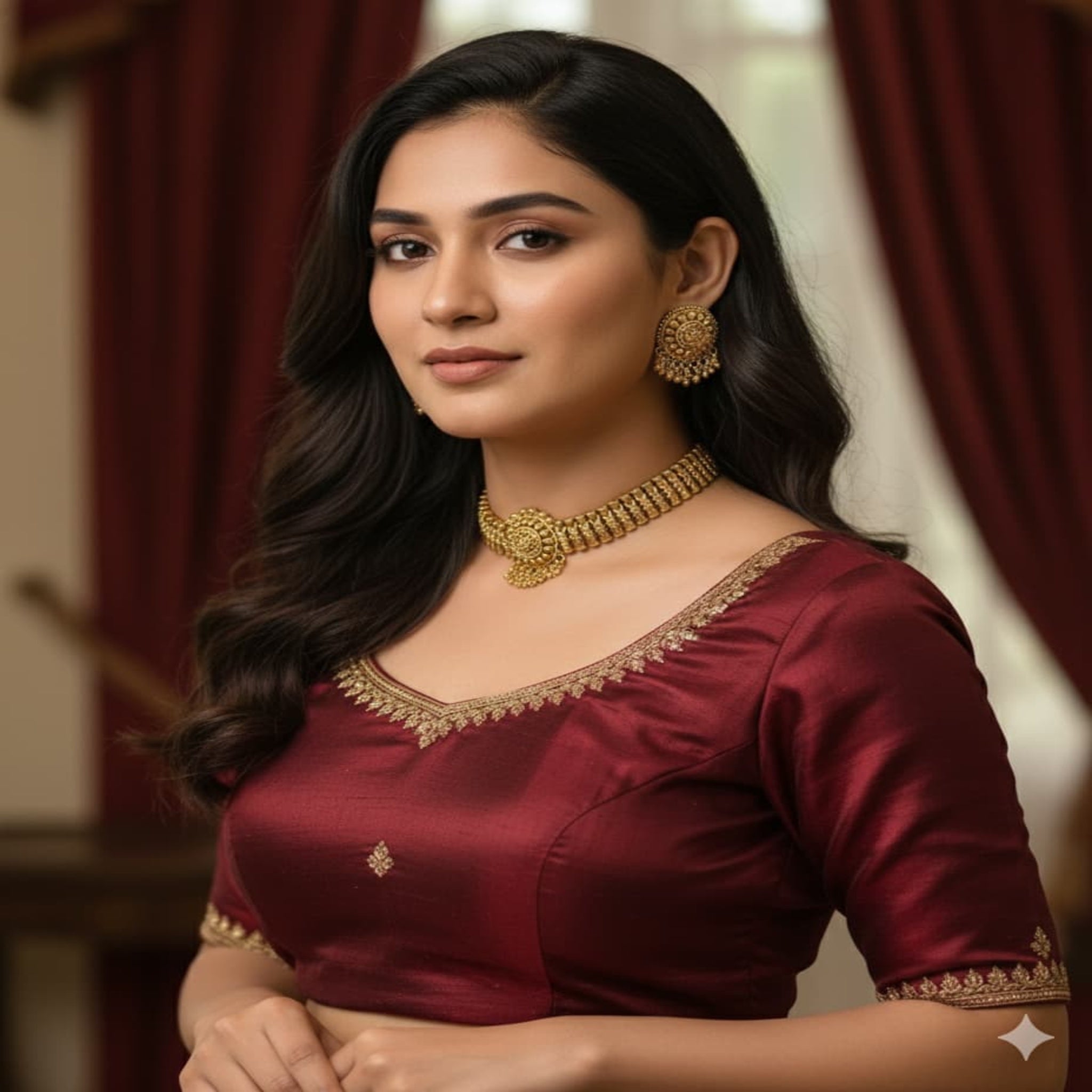 Rajwari Elegant Choker Necklace (FDN148)