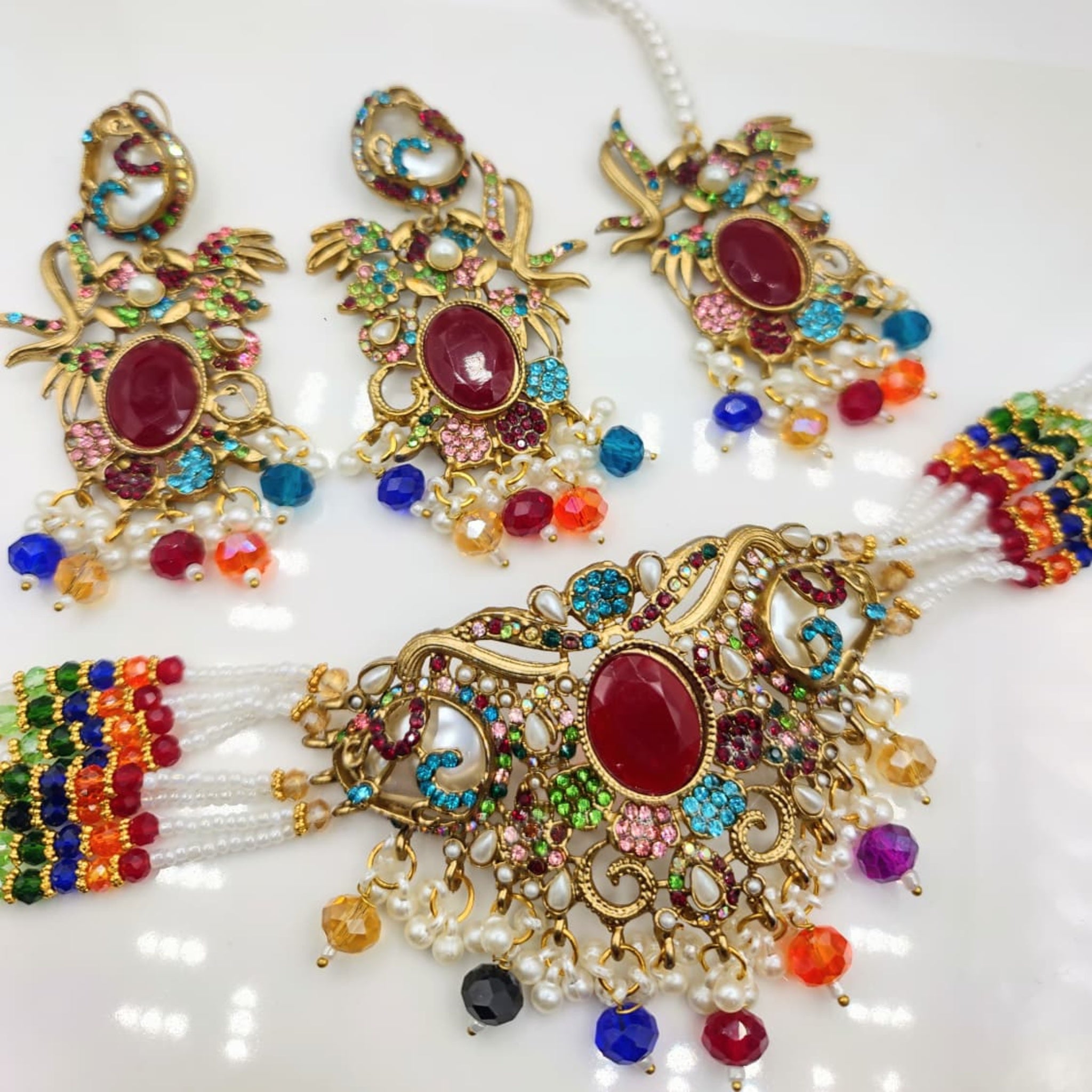 Multi Elegant Choker Necklace (FDN150)