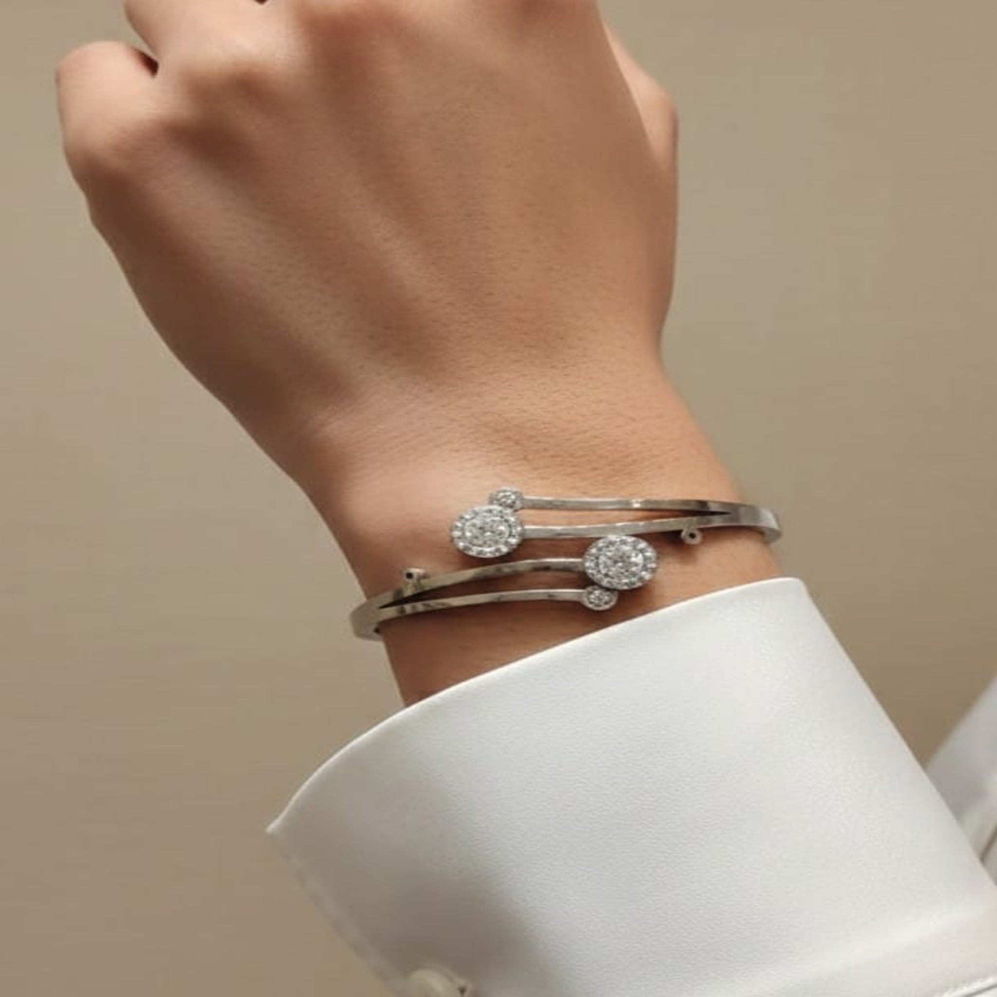 Silver Stardust Galaxy Bracelet
