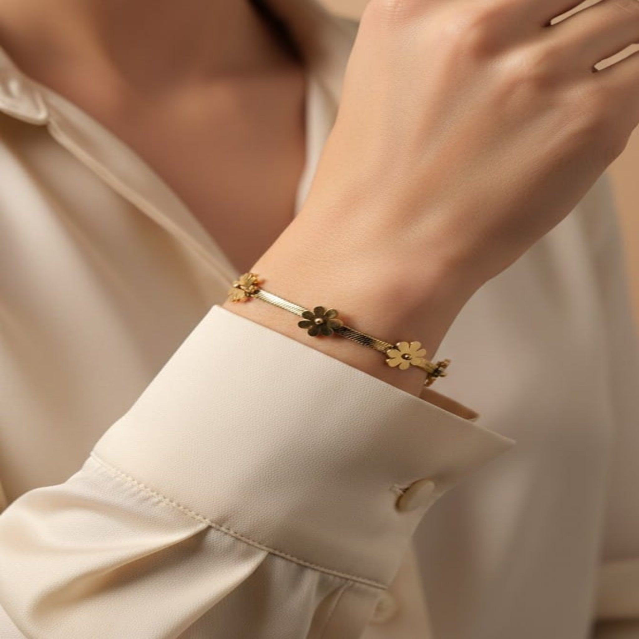 Cartier Floral Bracelet