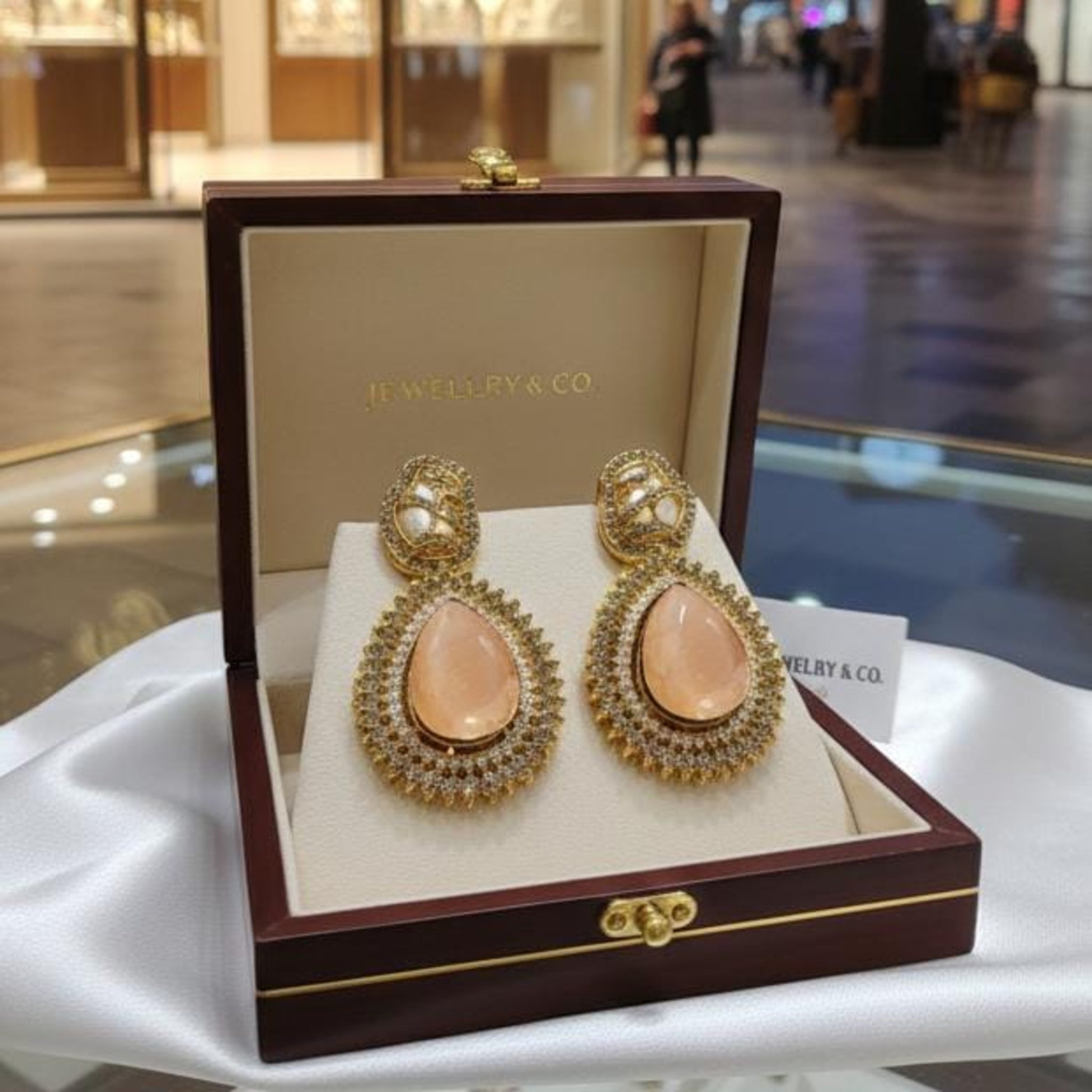 Festive Teadrop Earrings (FSE222)