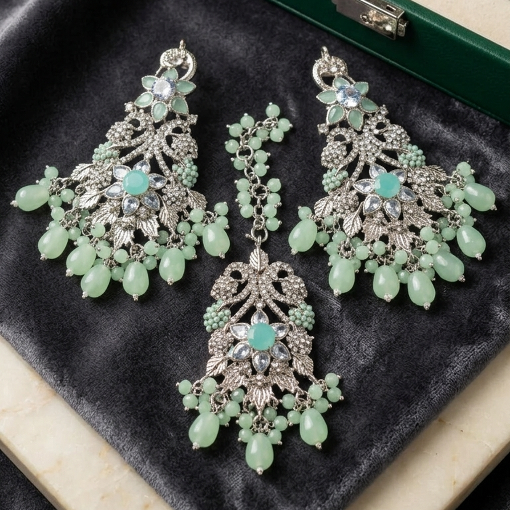 Kundan Bindia Set Kundan