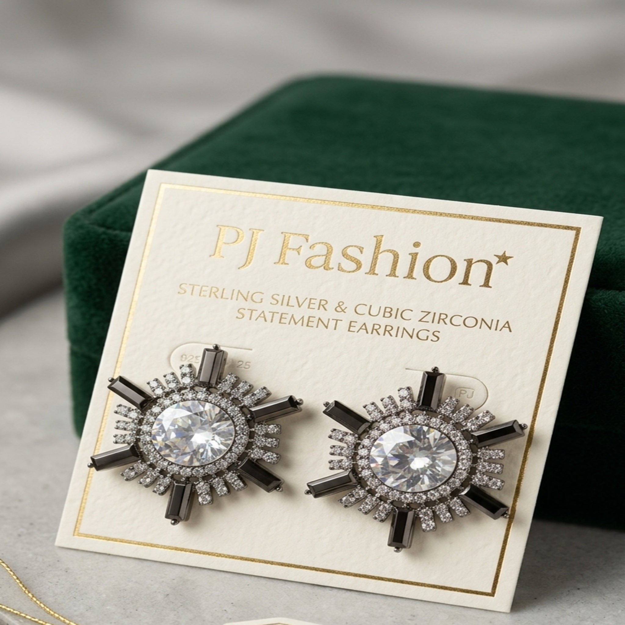 Stellar Sunburst Statement Studs (ES98)
