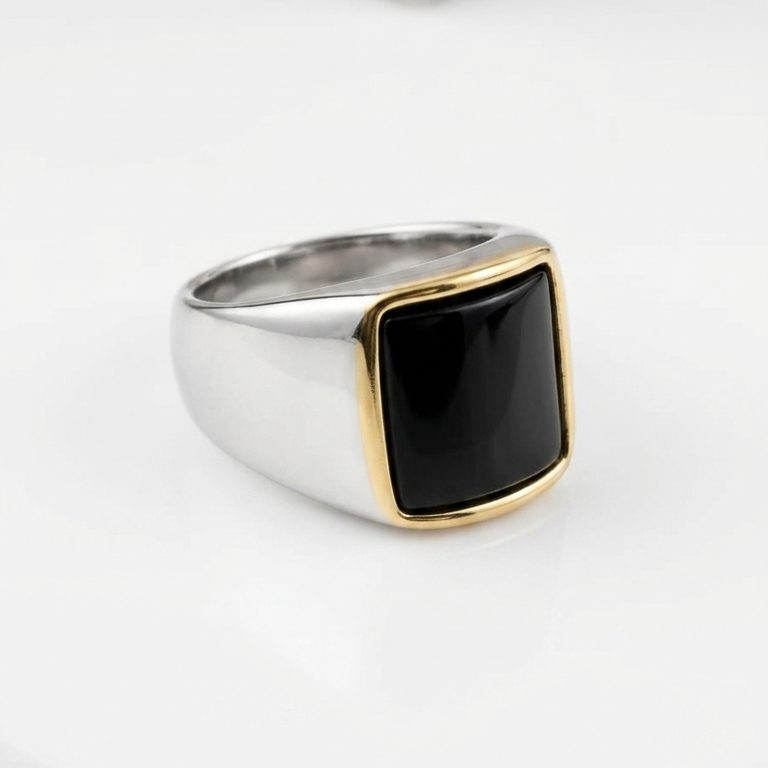 Royal Ruby Red Mens Ring