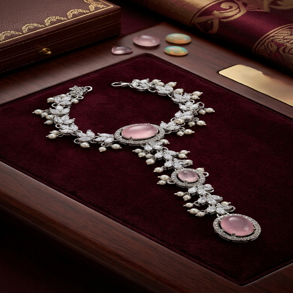 Ring Bracelet Flower Style