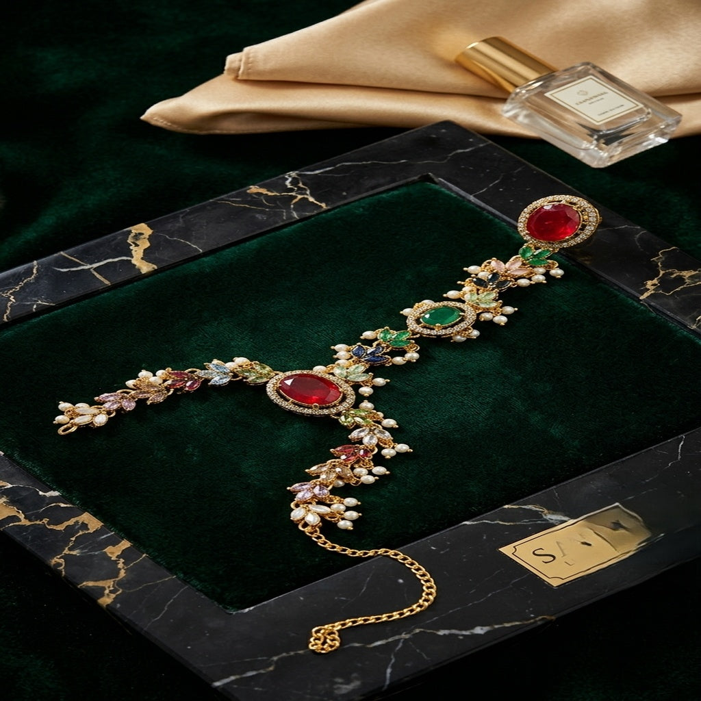 Ring Bracelet Flower Style